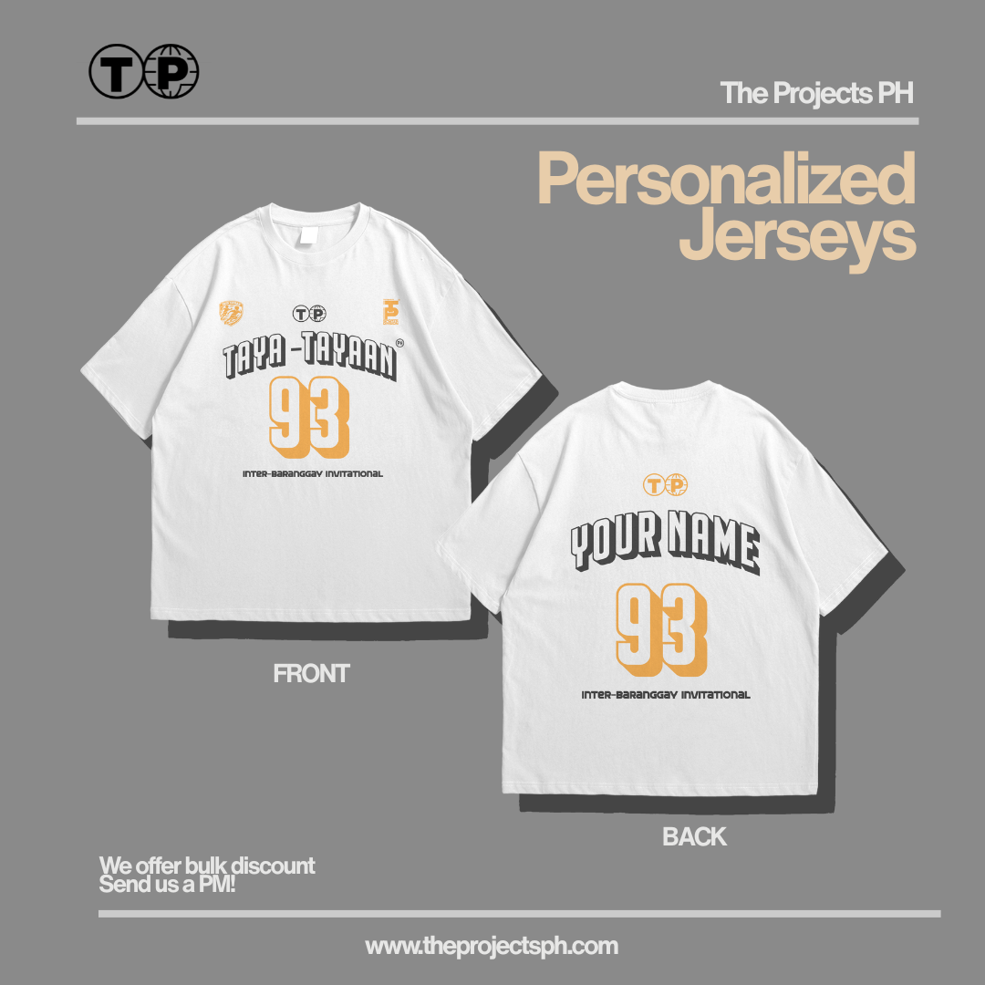 Taya-Tayaan — Personalized Dry Fit Jersey