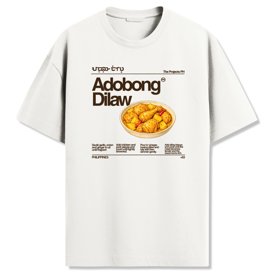Adobong Dilaw Oversized Fit Shirt