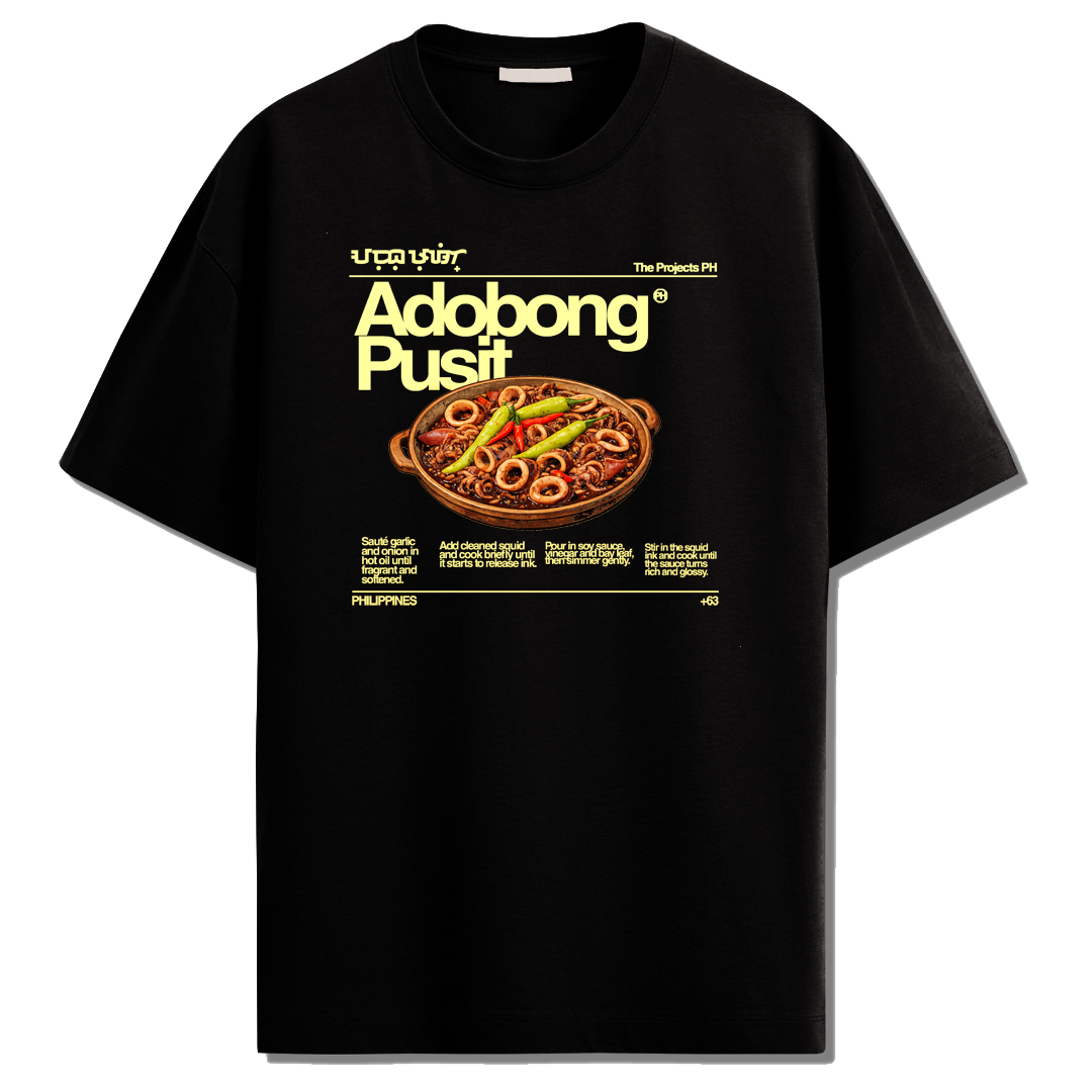 Adobong Pusit Oversized Fit Shirt