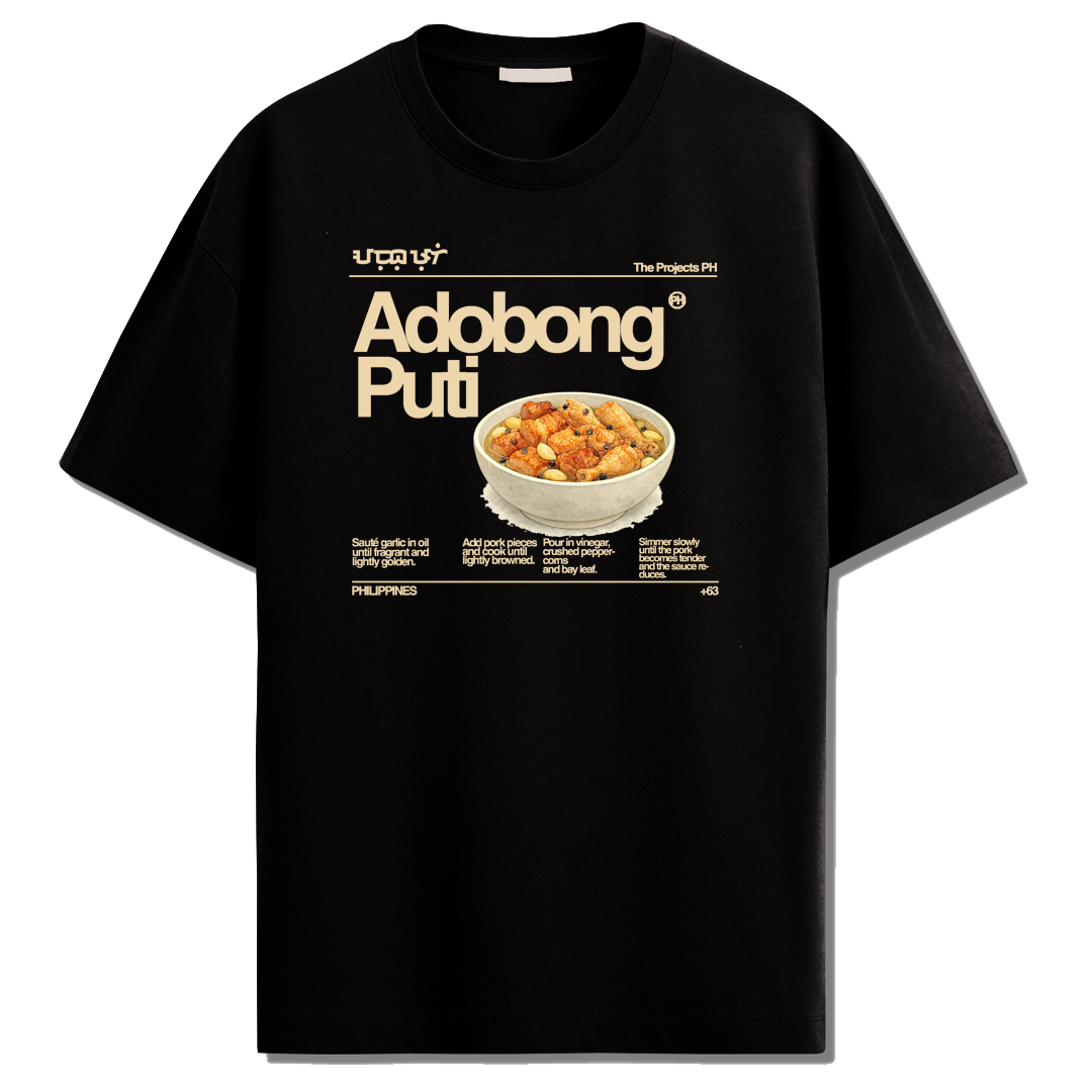 Adobong Puti Oversized Fit Shirt
