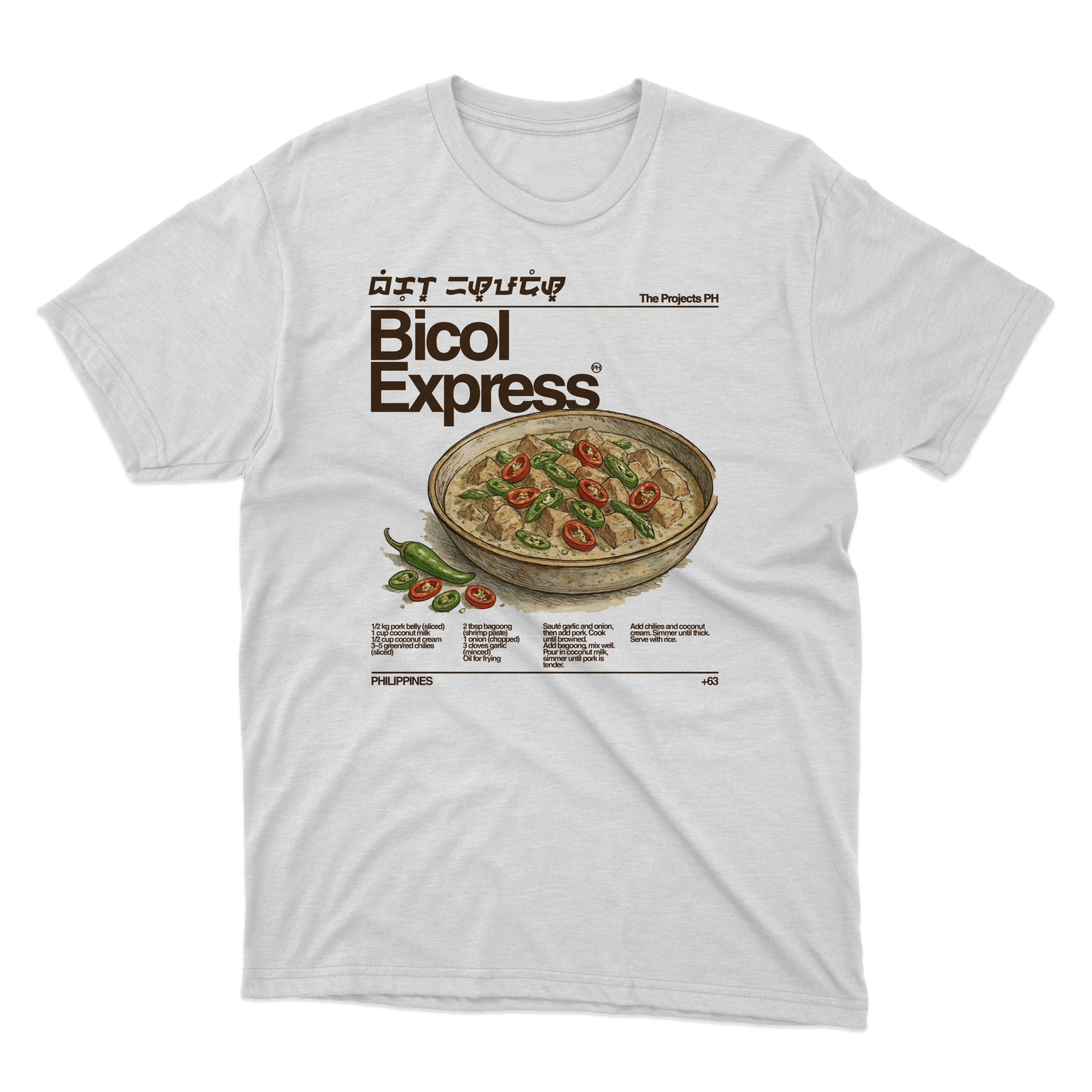 Bicol Express Oversized Fit Shirt