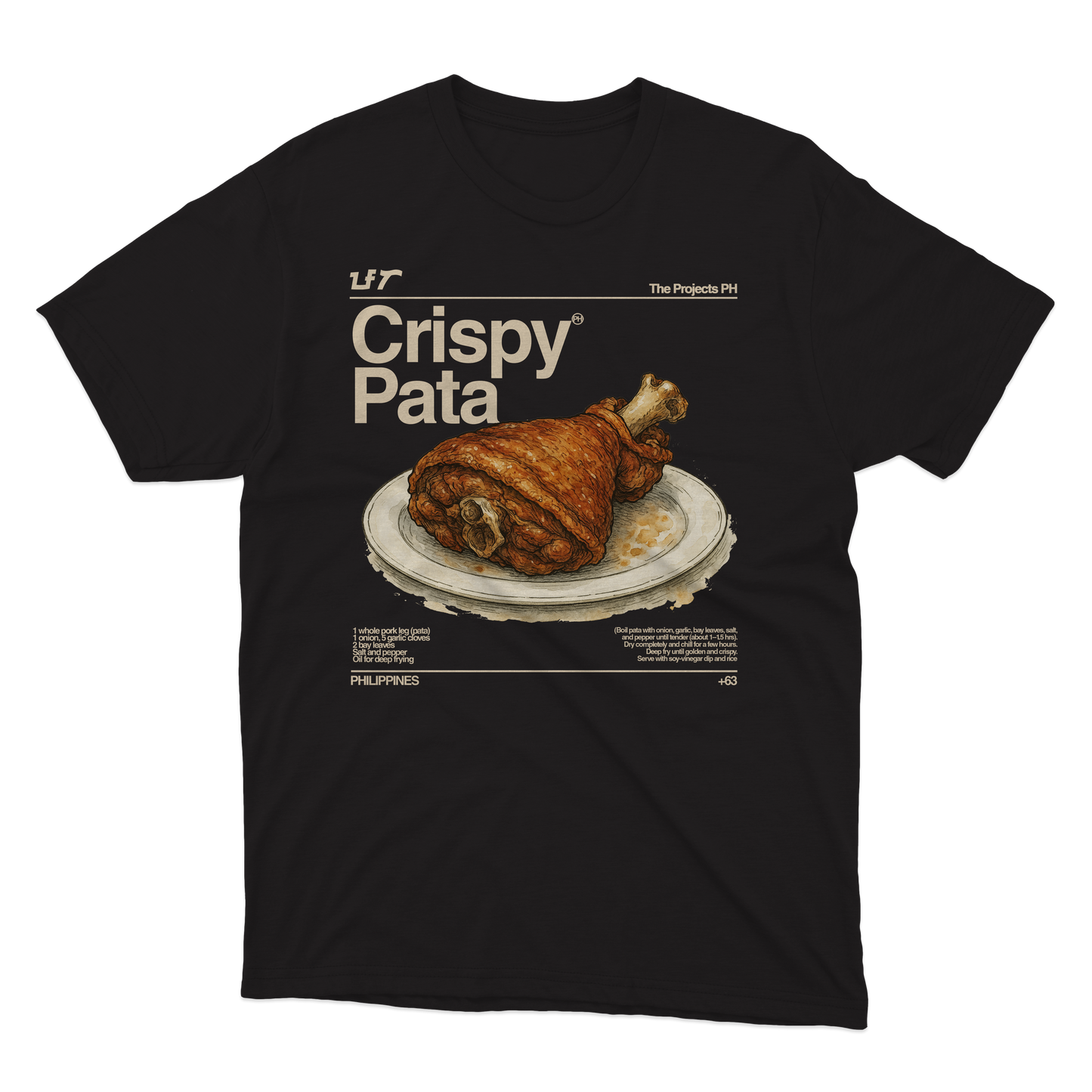 Crispy Pata Oversized Fit Shirt