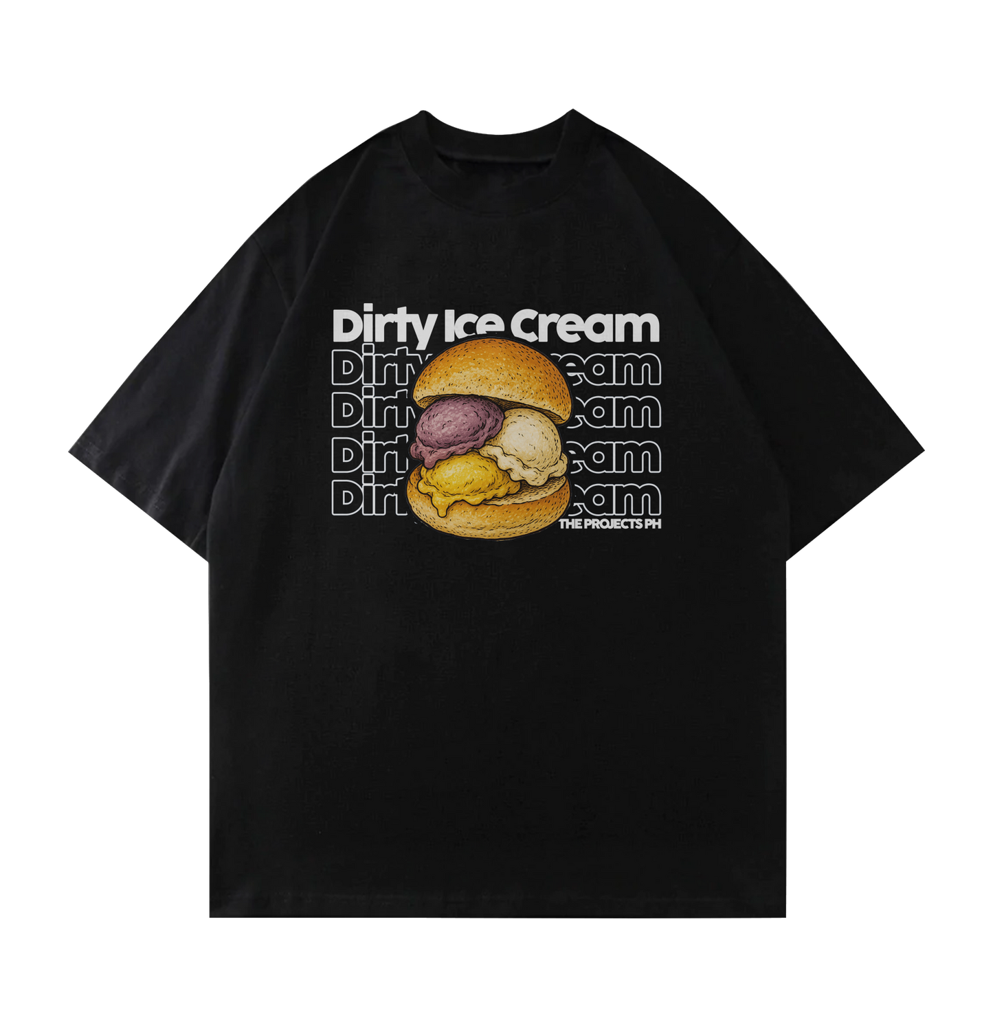 Dirty Ice Cream Oversized Fit Shirt