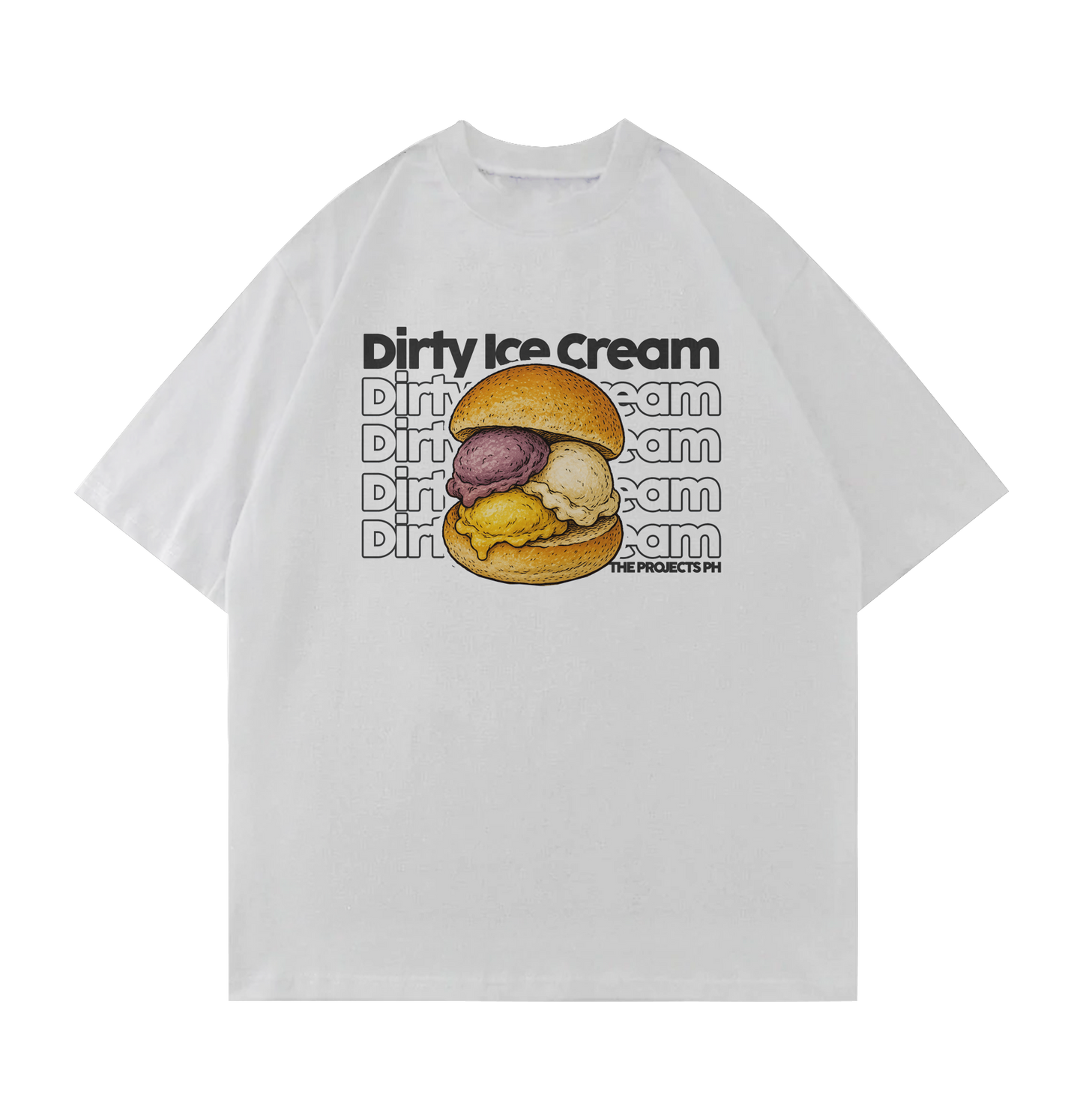 Dirty Ice Cream Oversized Fit Shirt