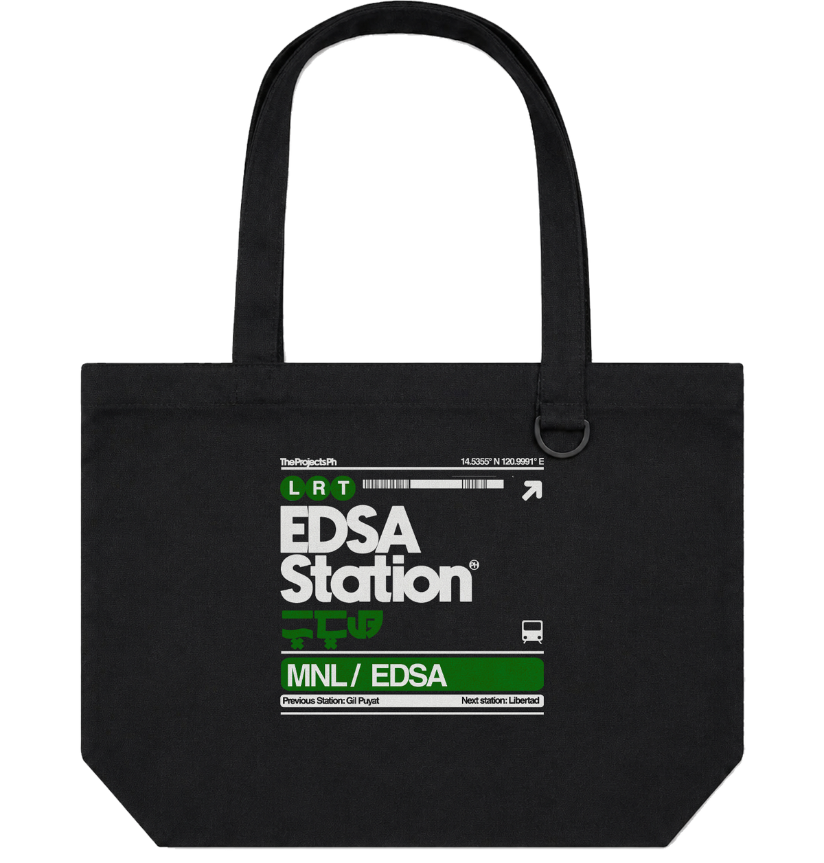 Edsa Station – Personalized Canvas Tote