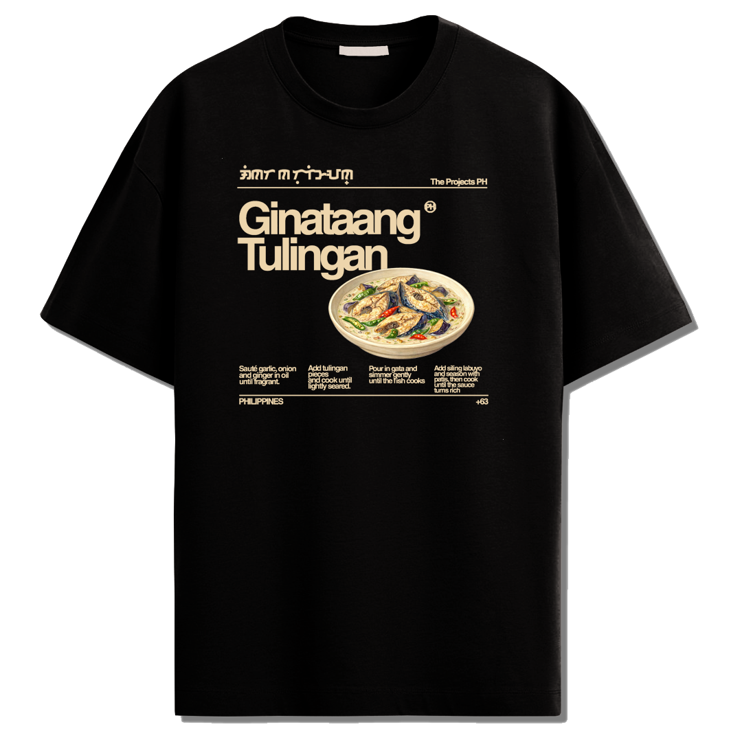 Ginataang Tulingan Oversized Fit Shirt
