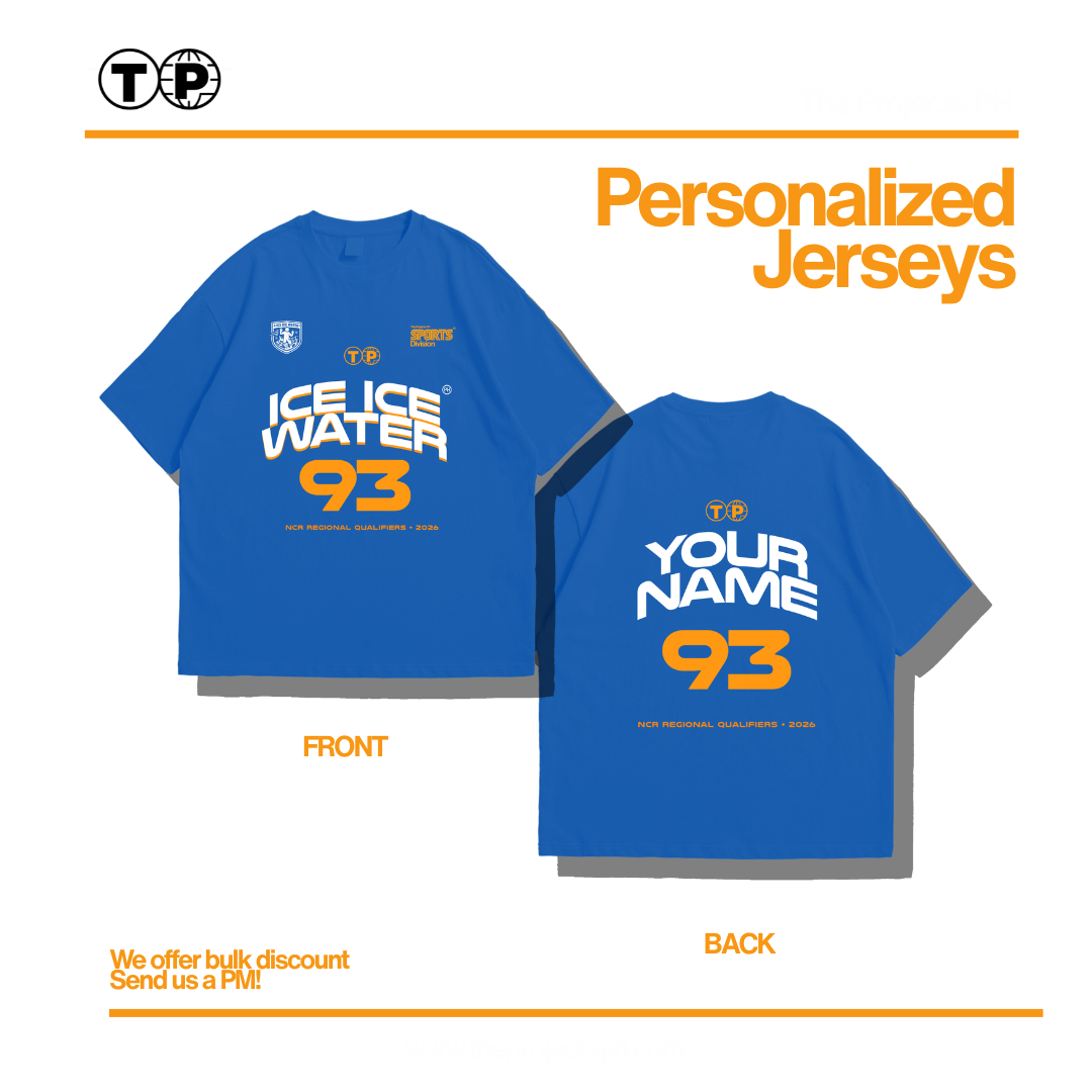 Ice Ice Water — Personalized Dry Fit Jersey