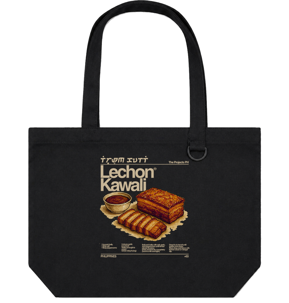 Lechon Kawali – Personalized Canvas Tote