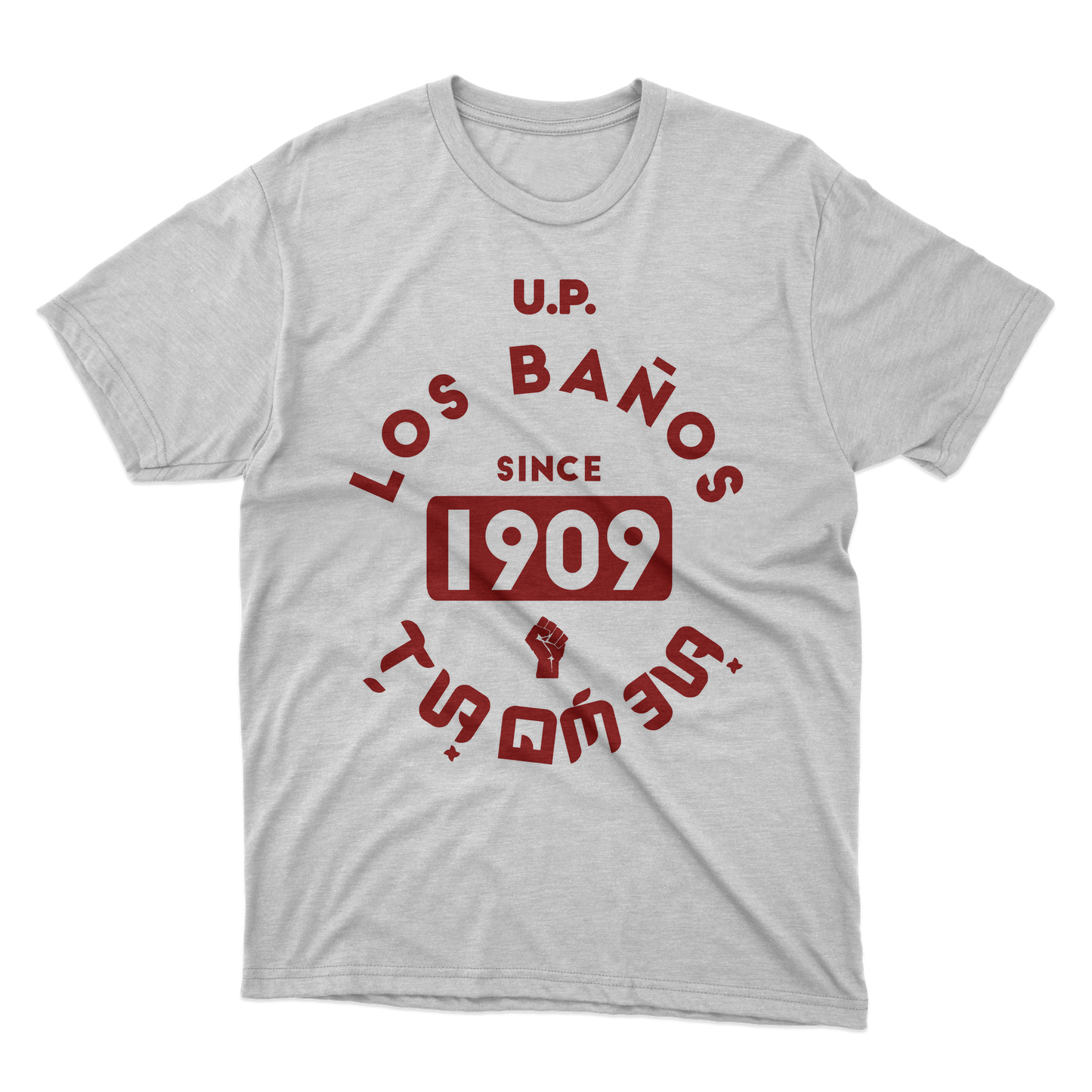 UP Los Banos Baybayin - Cotton Spandex Tee