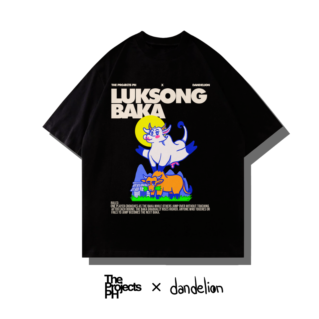LUKSONG BAKA OVERSIZED BOXY TEE - TPPH X DANDELION