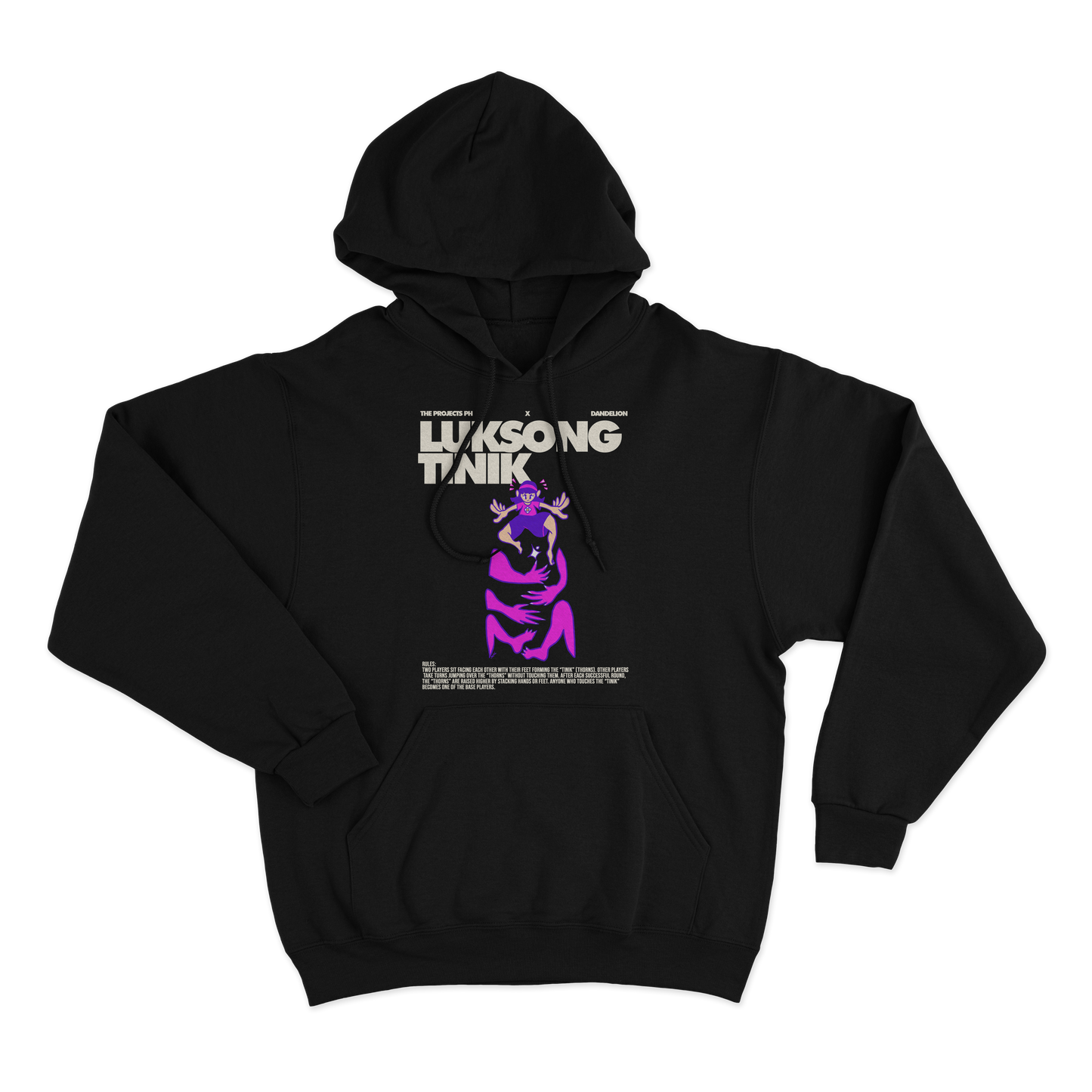 LUKSONG TINIK HOODIE - TPPH X DANDELION