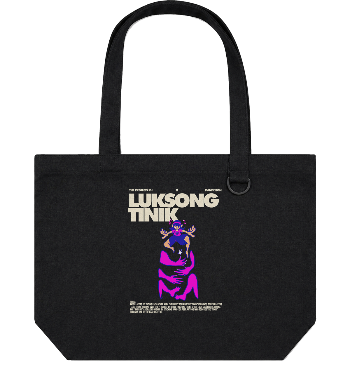 Luksong Tinik– Personalized Canvas Tote