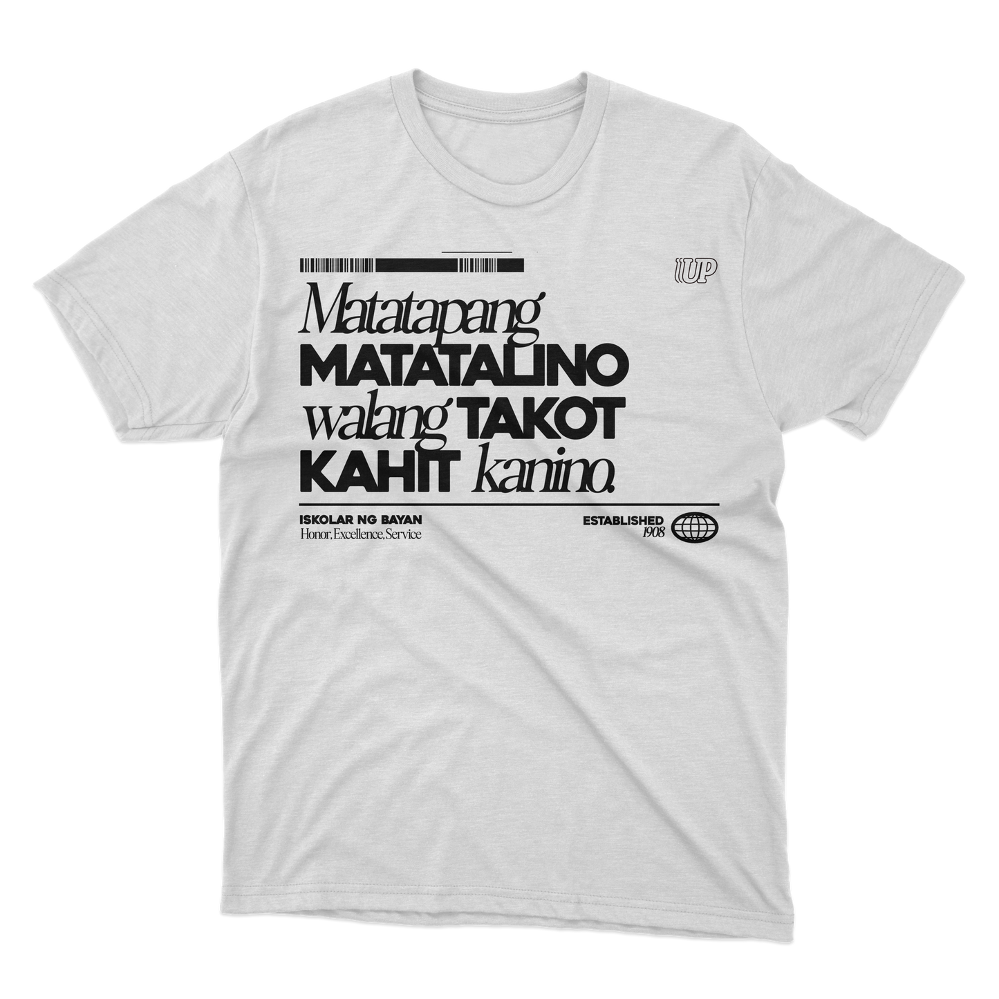 MM UP tee - Cotton Spandex Tee