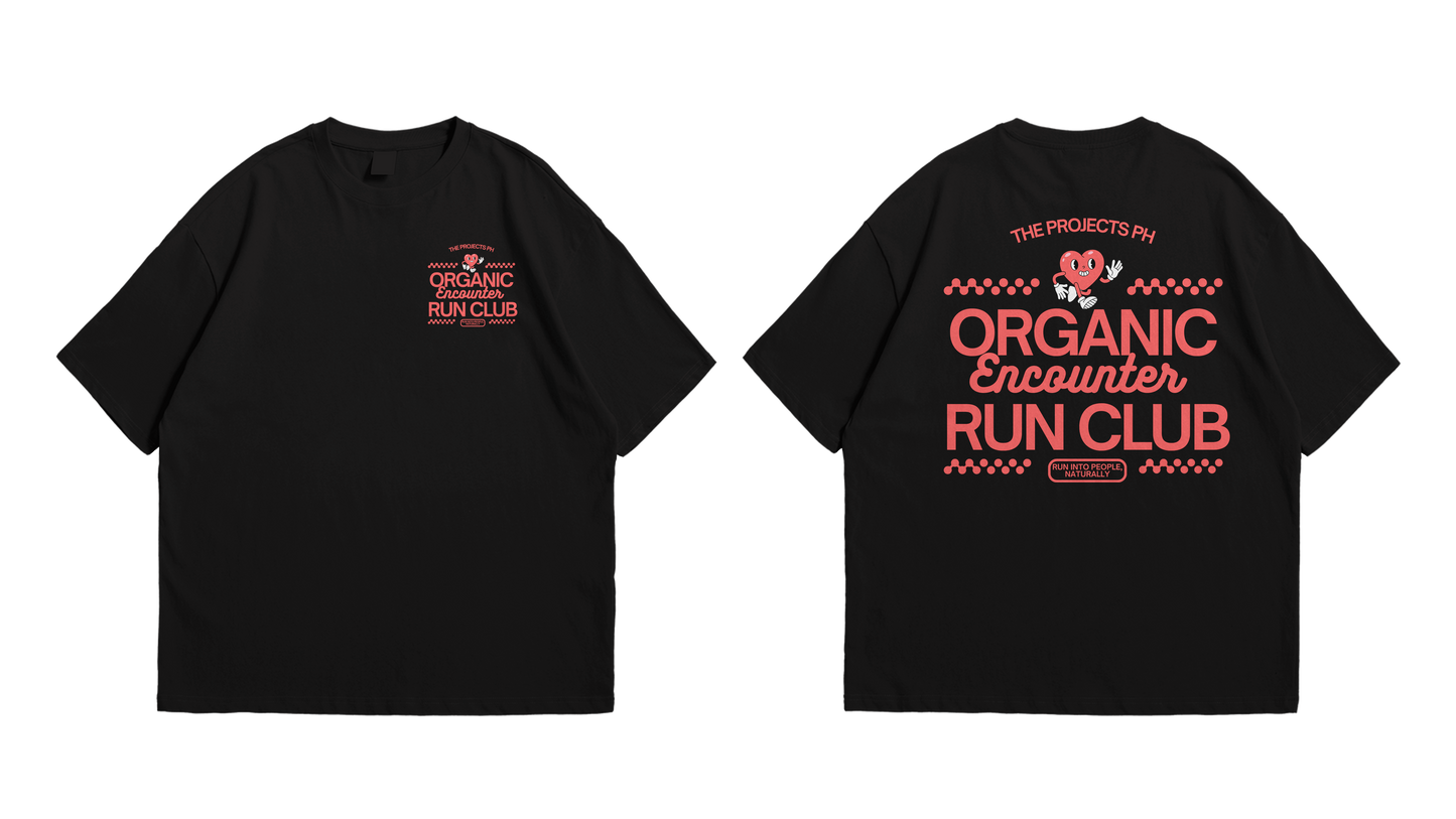 Oe Run Club - Oversized Tee FB