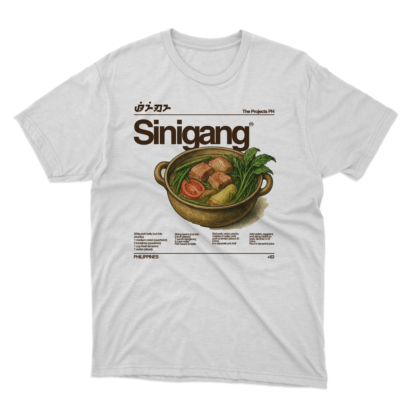 Sinigang Oversized Fit Shirt