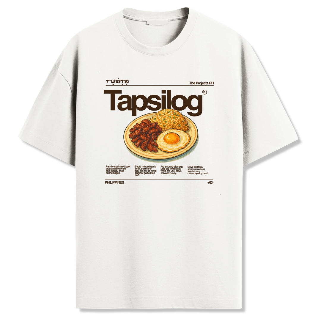 Tapsilog Oversized Fit Shirt