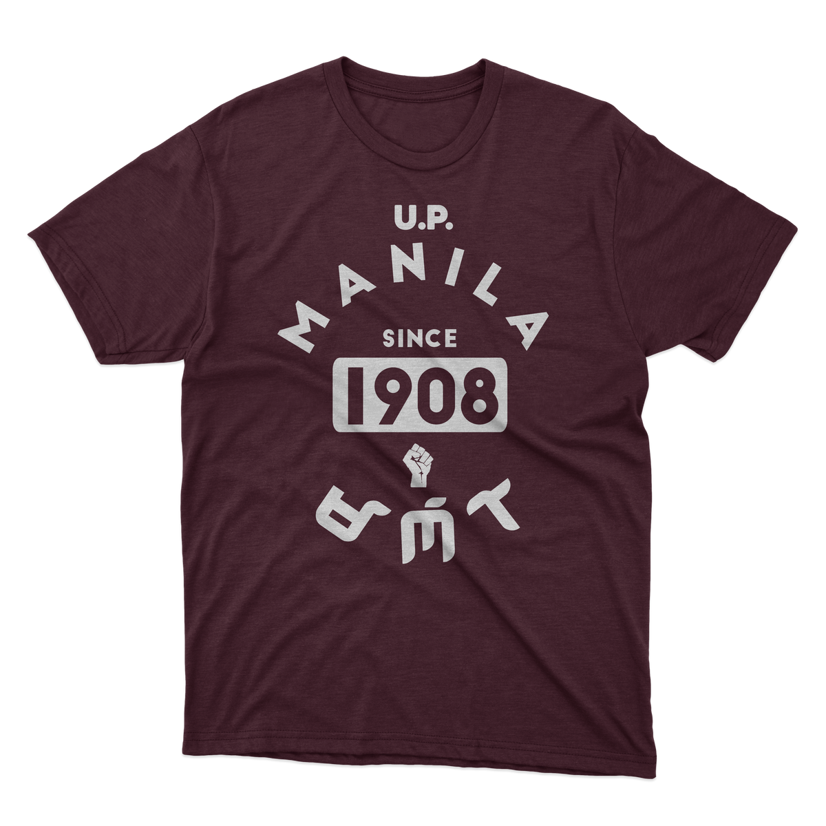 UP Manila Baybayin - Cotton Spandex Tee