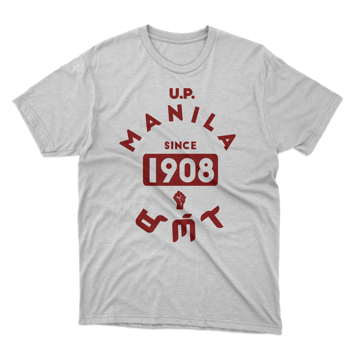 UP Manila Baybayin - Cotton Spandex Tee