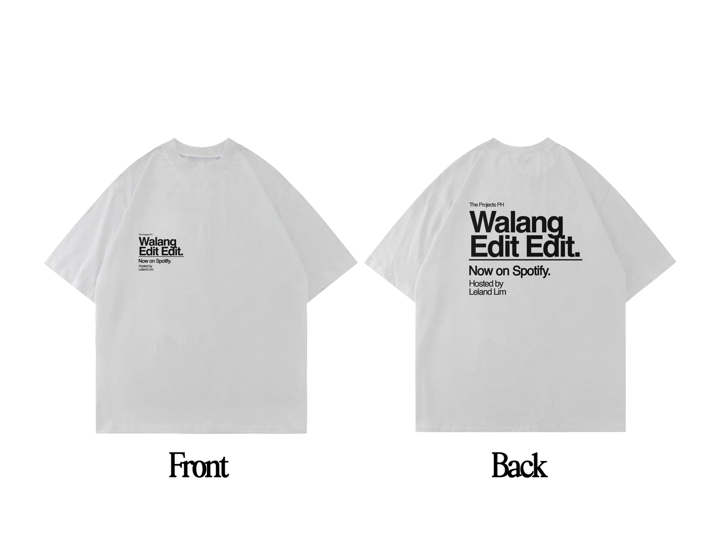 WEE-01 OVERSIZED PREMIUM TEE