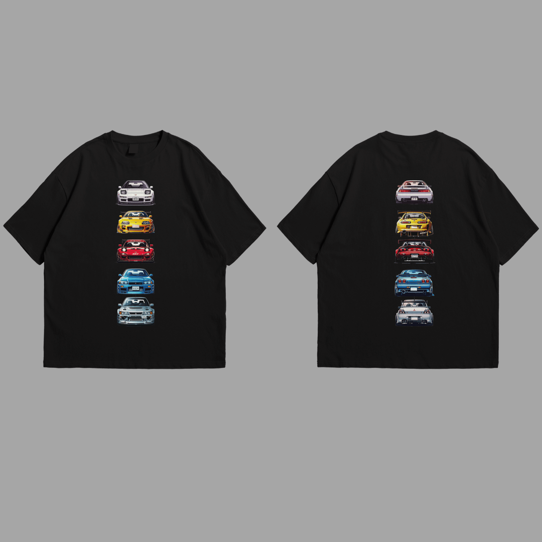 JDM LINEUP V1 OS TEE - LIMITED - The Projects