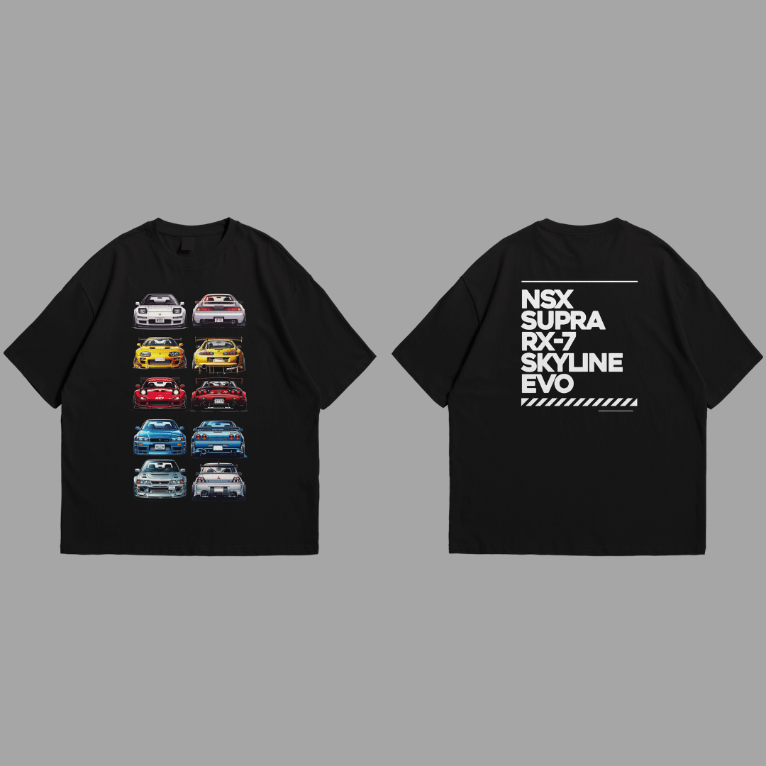 JDM LINEUP V2 OS TEE - LIMITED - The Projects