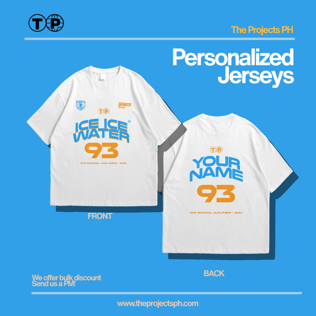 Ice Ice Water — Personalized Dry Fit Jersey