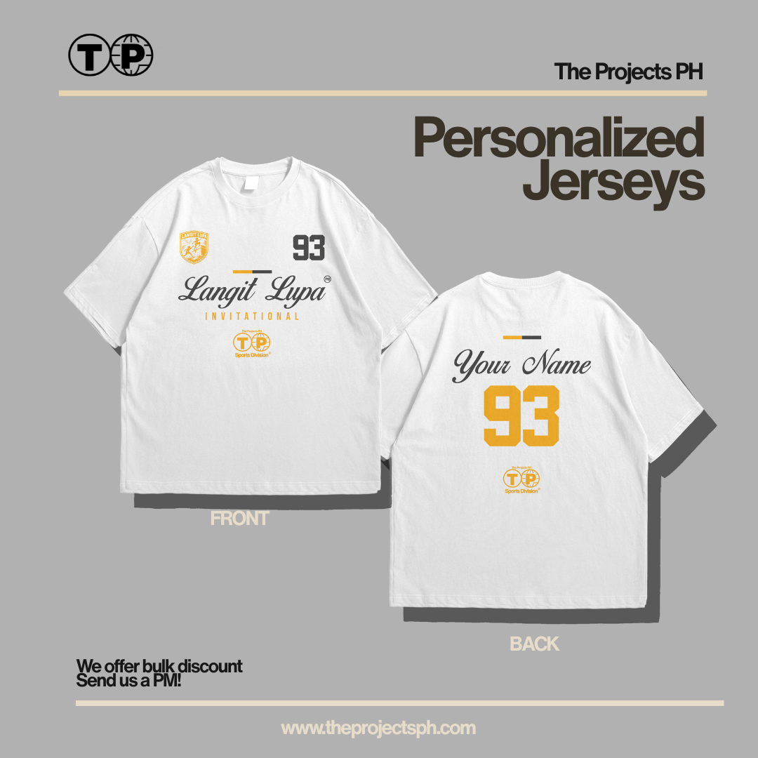 Langit Lupa — Personalized Regular Fit Tee Jersey