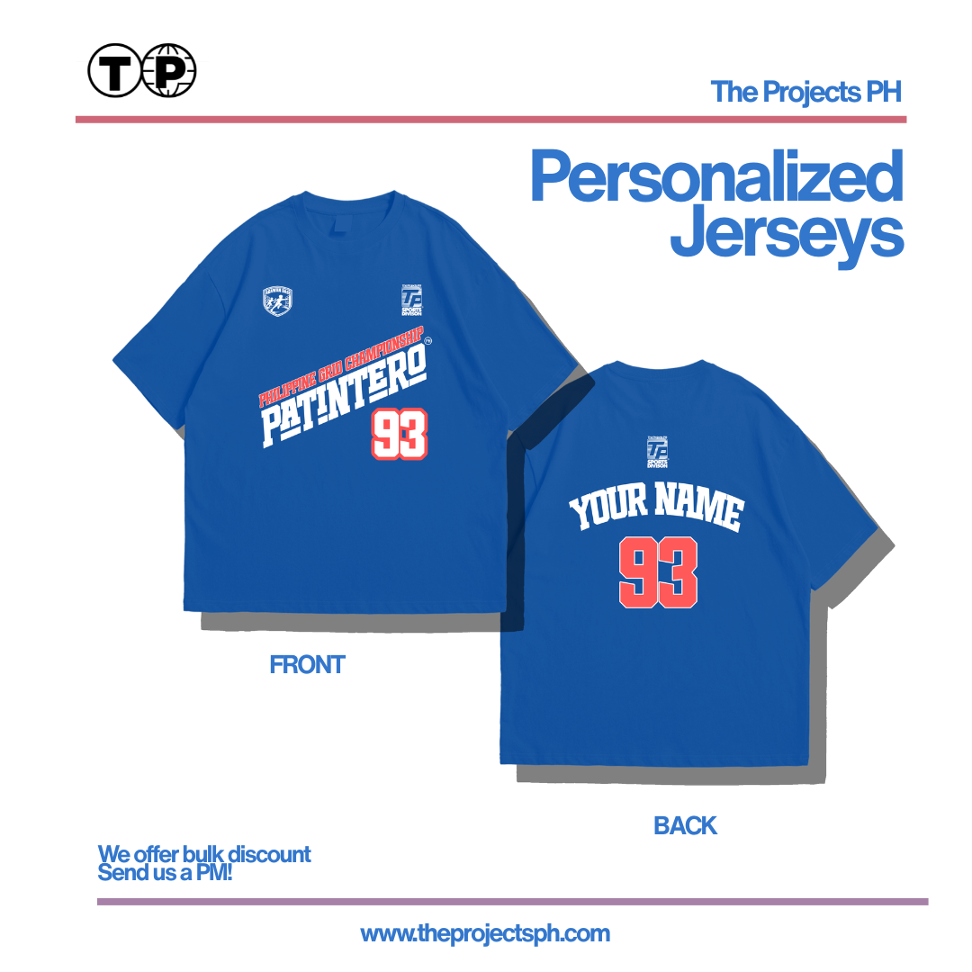 Patintero — Personalized Dry Fit Jersey