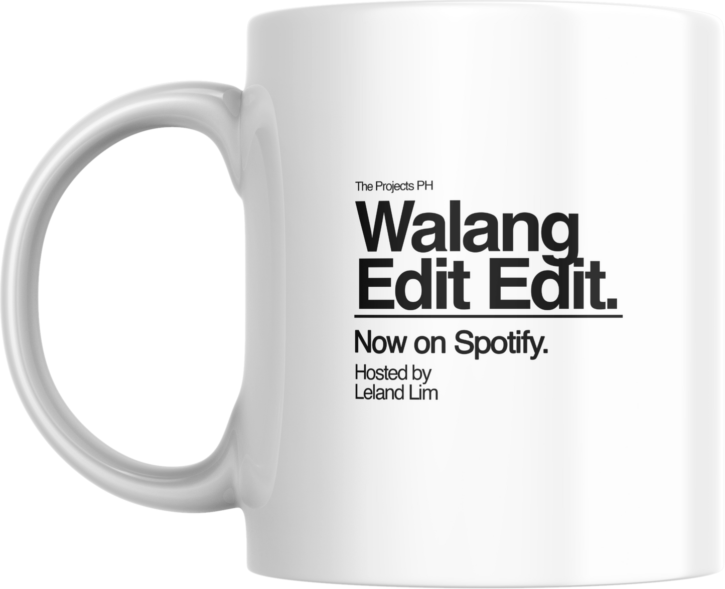 WEE-01 WHITE CERAMIC MUG