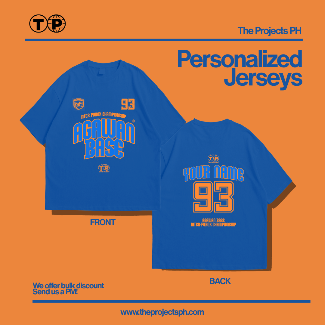 Agawan Base — Personalized Dry Fit Jersey