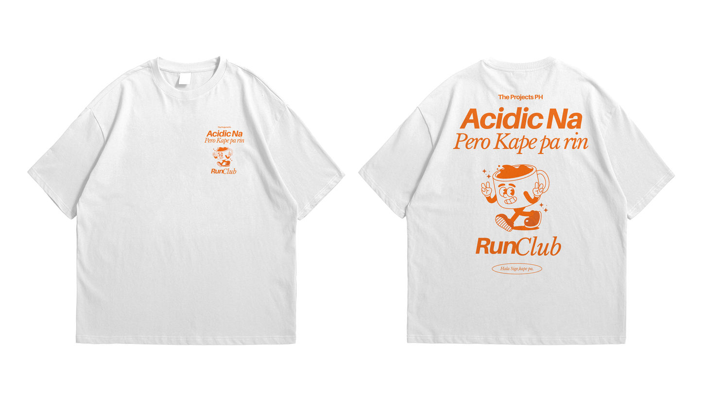 Acidic Run Club - Oversized Tee