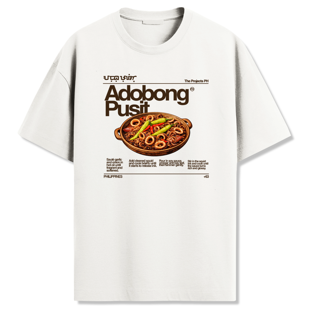 Adobong Pusit Oversized Fit Shirt