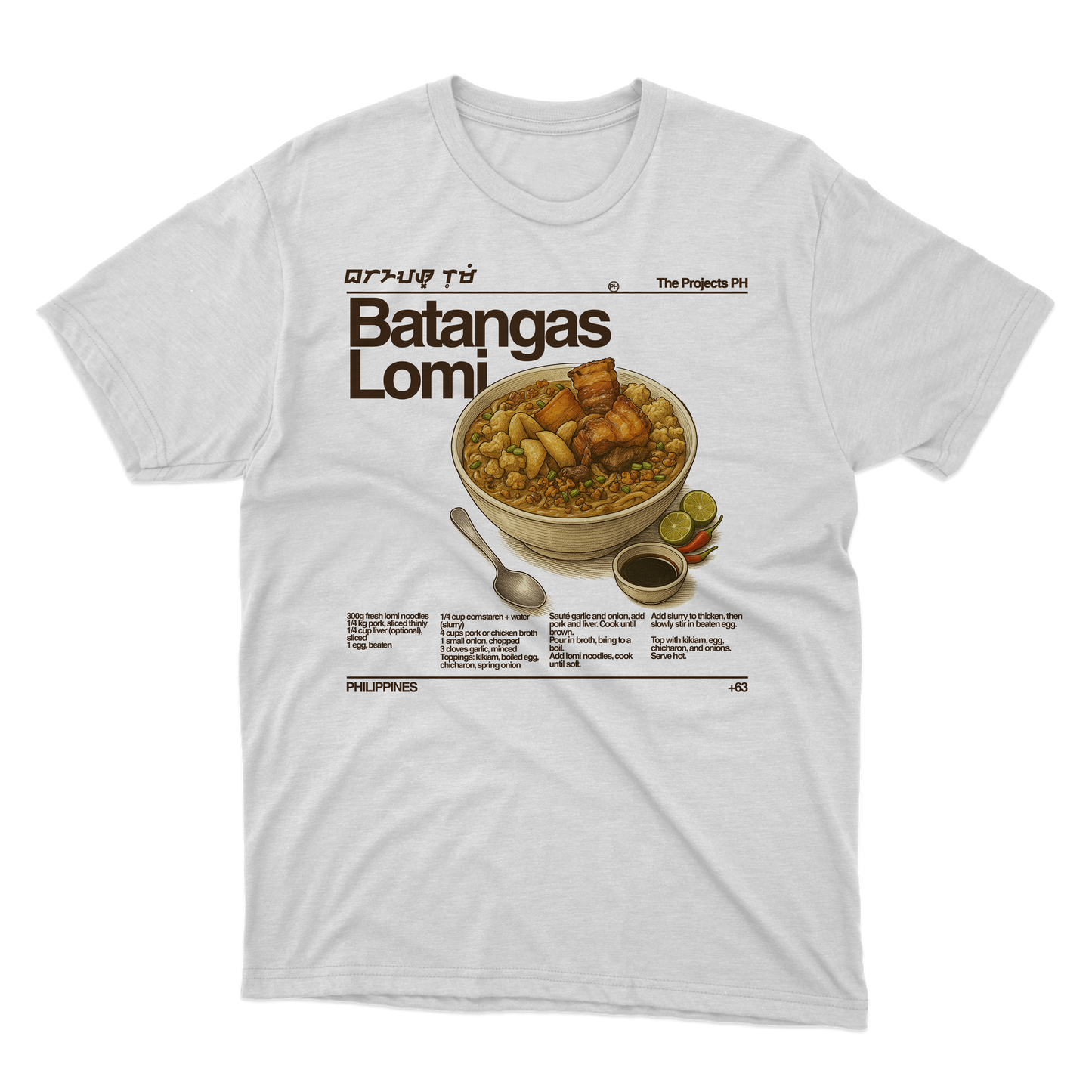 Batangas Lomi Dry Fit Shirt