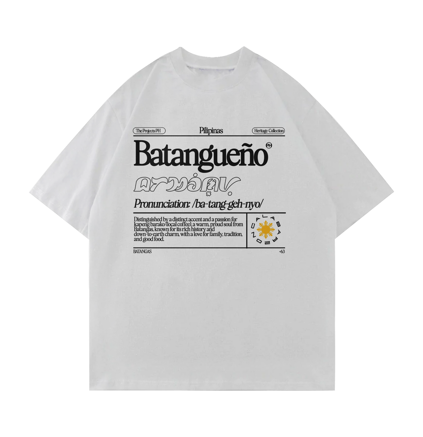 Batangueño Regular FIt Shirt