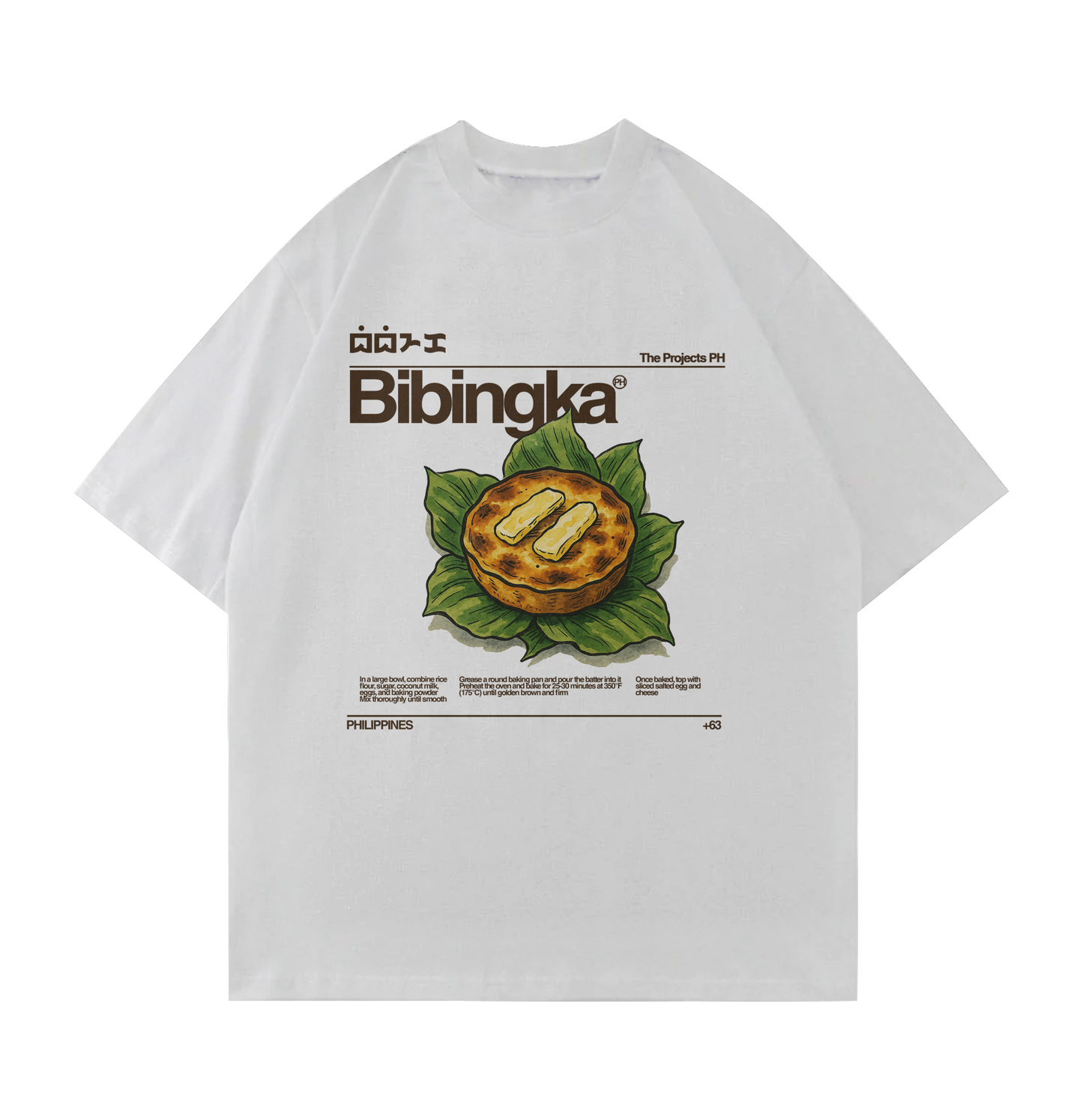 Bibingka Oversized Tee