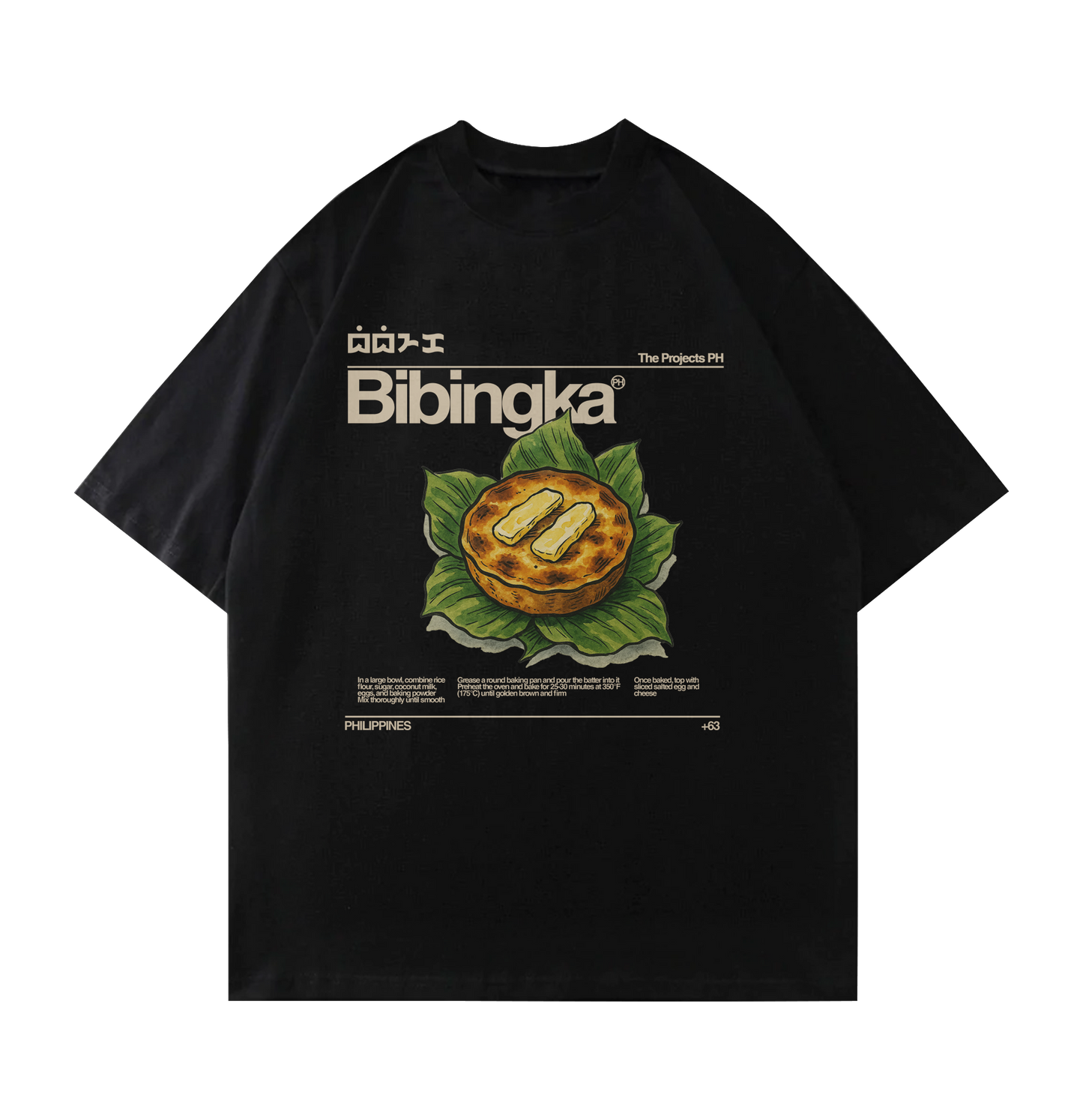 Bibingka Oversized Tee
