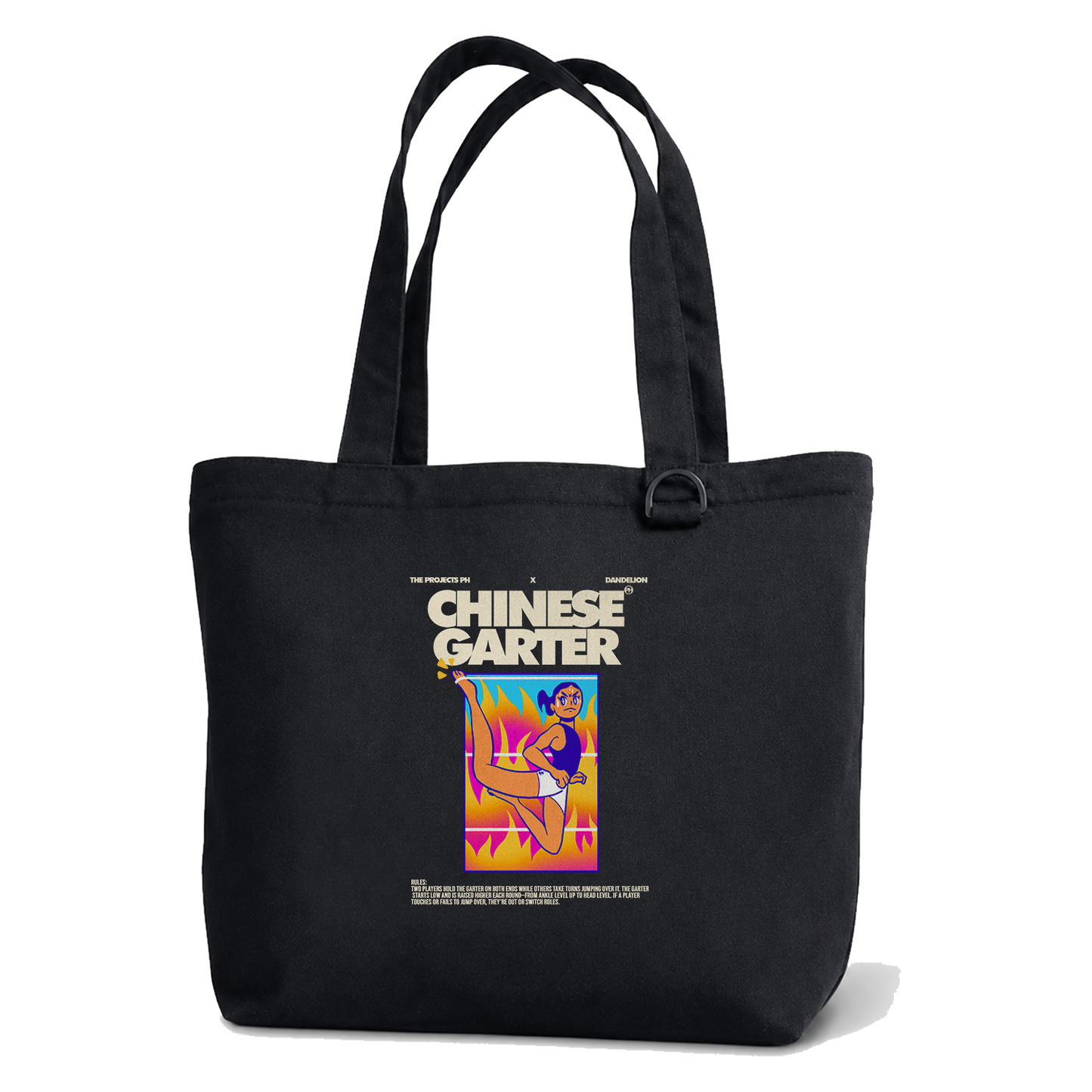 Chinese Garter- Everyday Canvas Tote