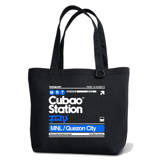 Cubao Station - Everyday Canvas Tote
