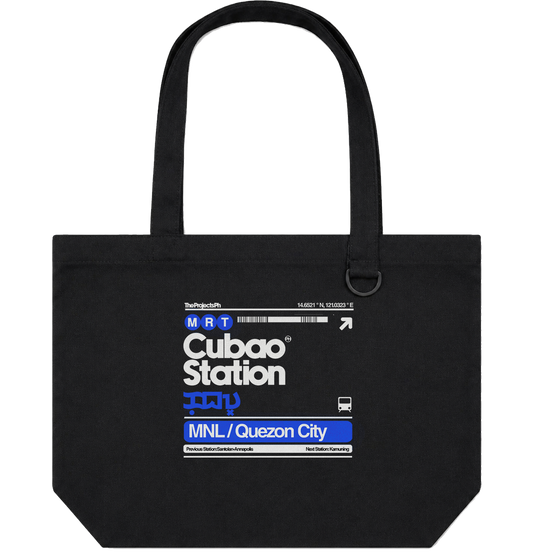 Cubao Station - Everyday Canvas Tote