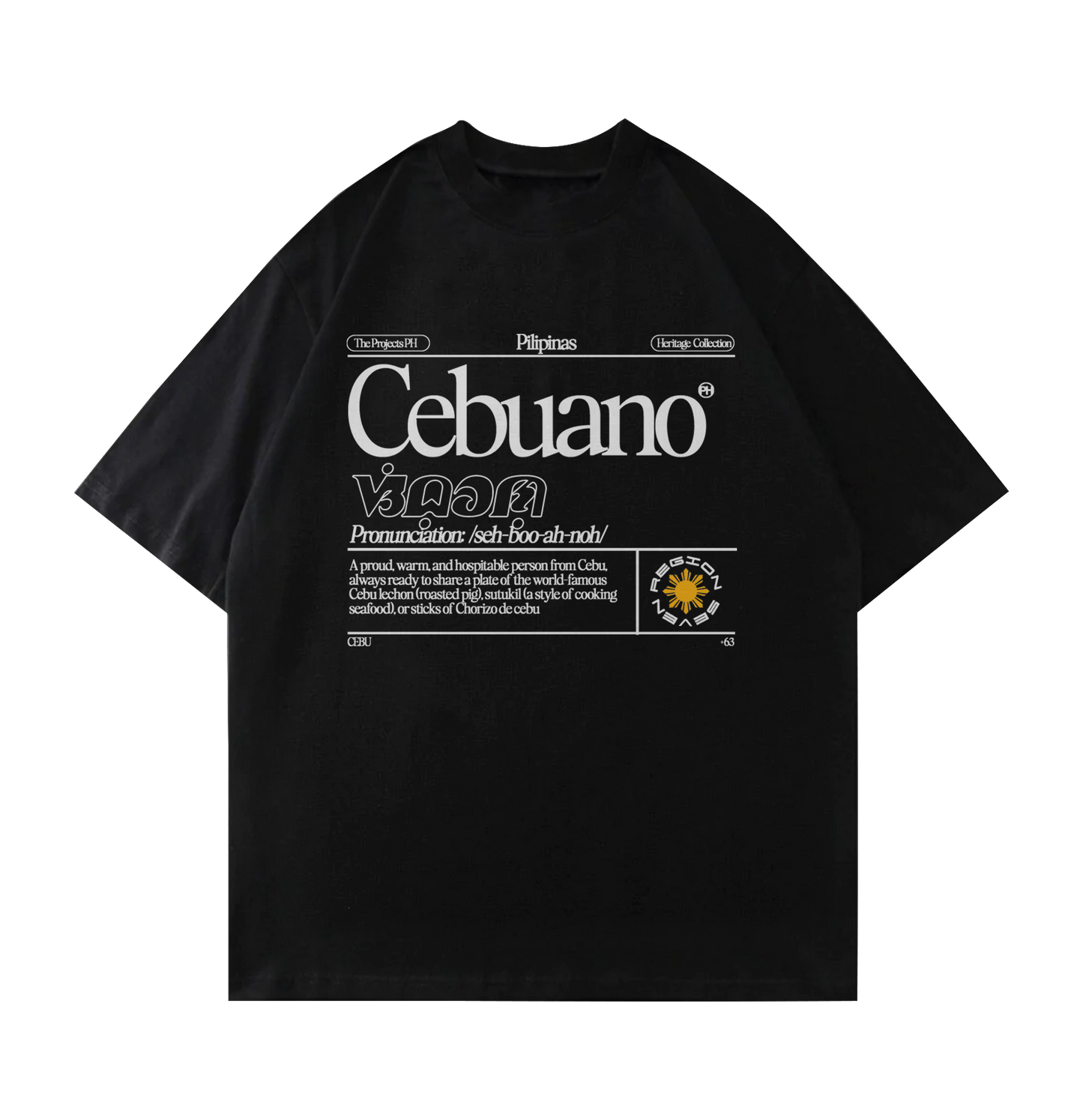 Cebuano Oversized Tee