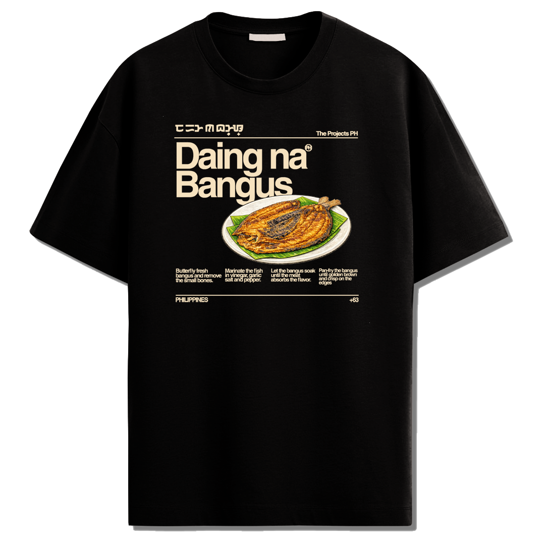 Daing na Bangus Oversized Fit Shirt