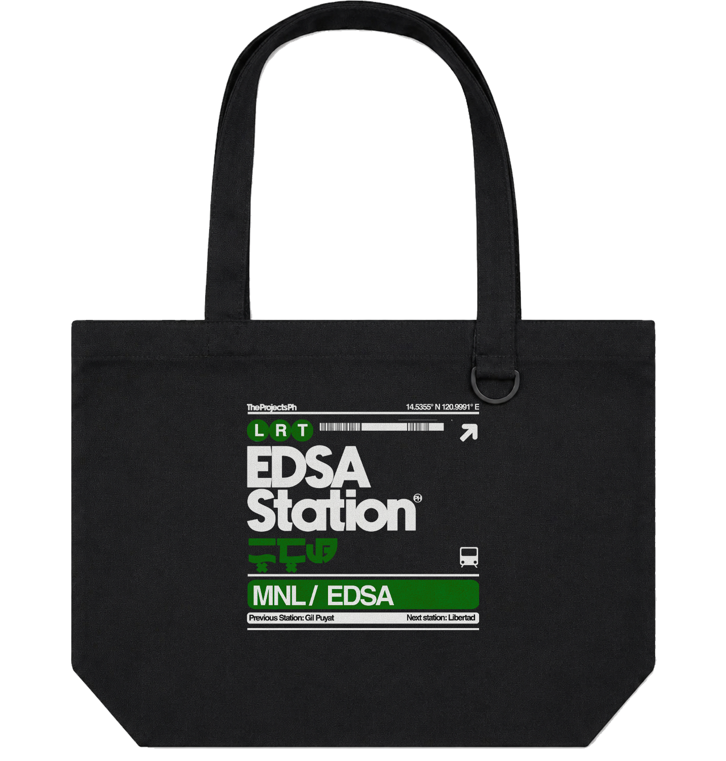 Edsa Station – Personalized Canvas Tote