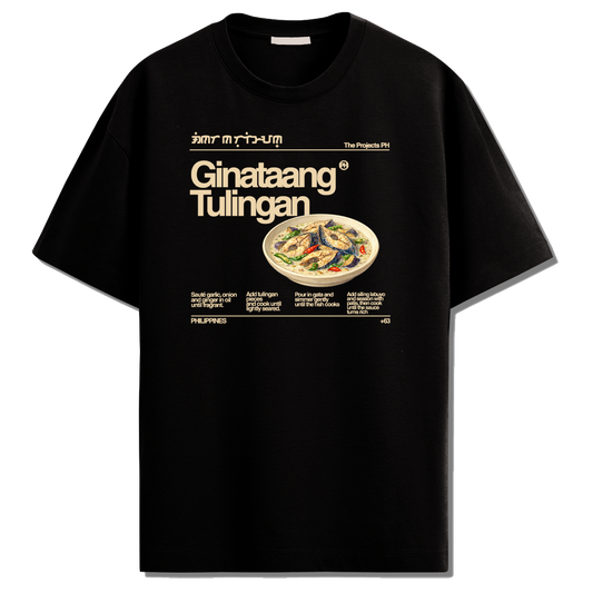 Ginataang Tulingan Oversized Fit Shirt