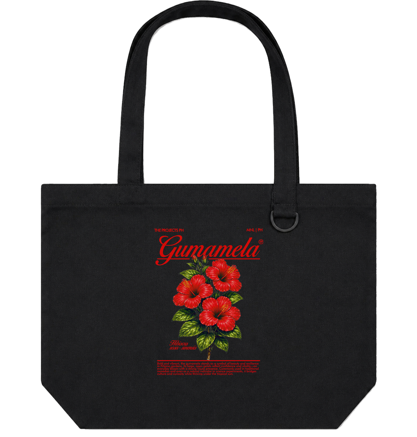 Gumamela – Personalized Canvas Tote