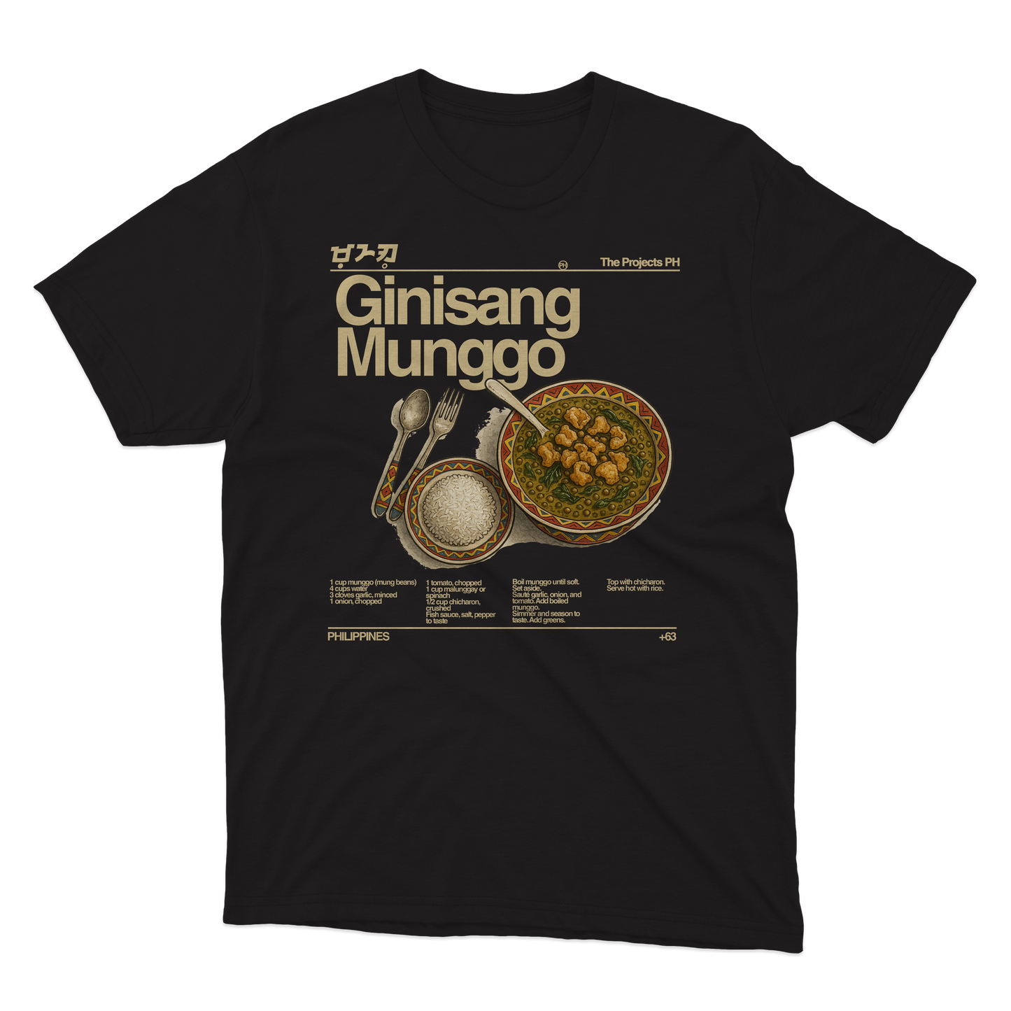 Ginisang Munggo regular Fit Shirt