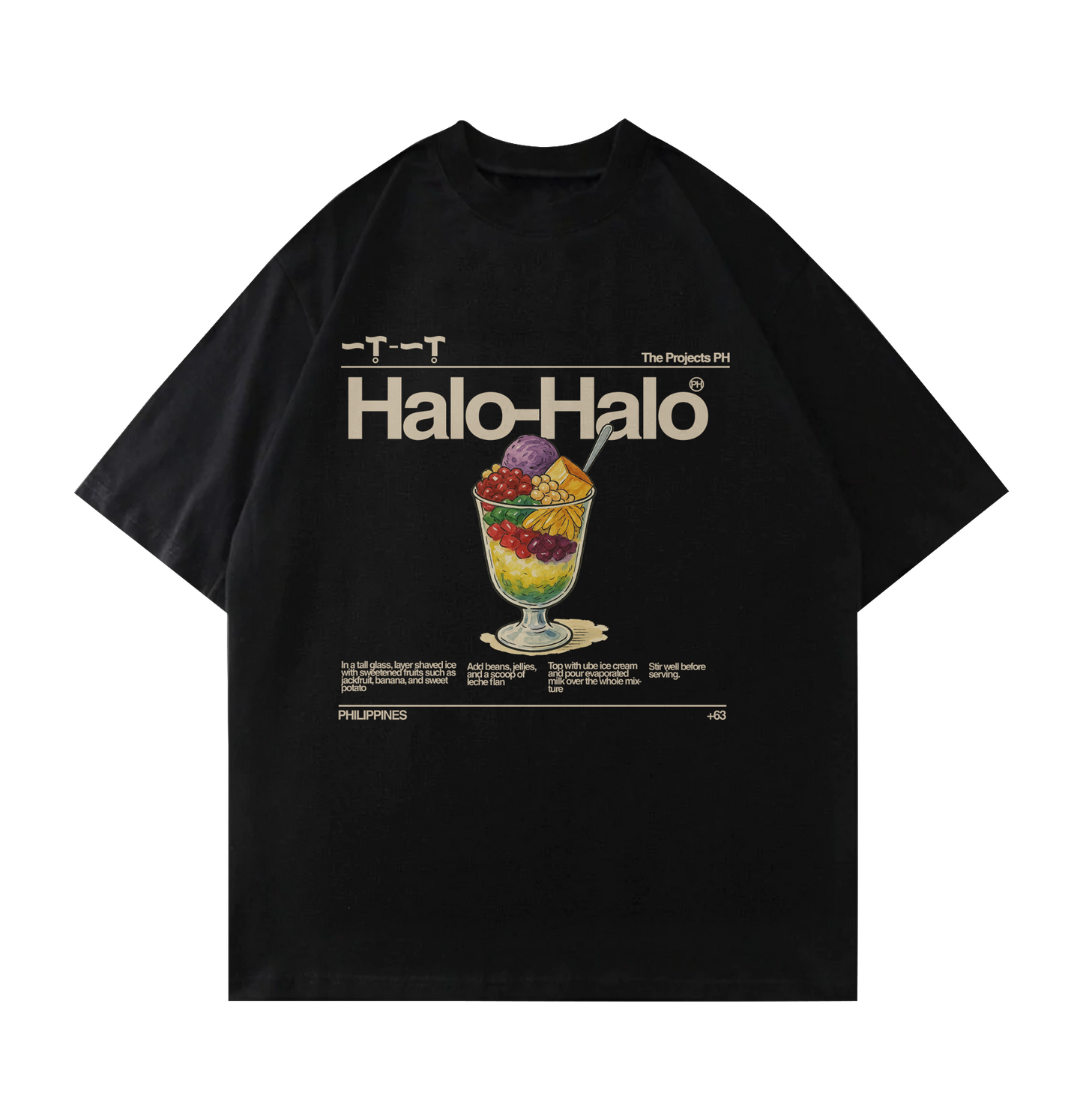 Halo Halo Oversized Tee