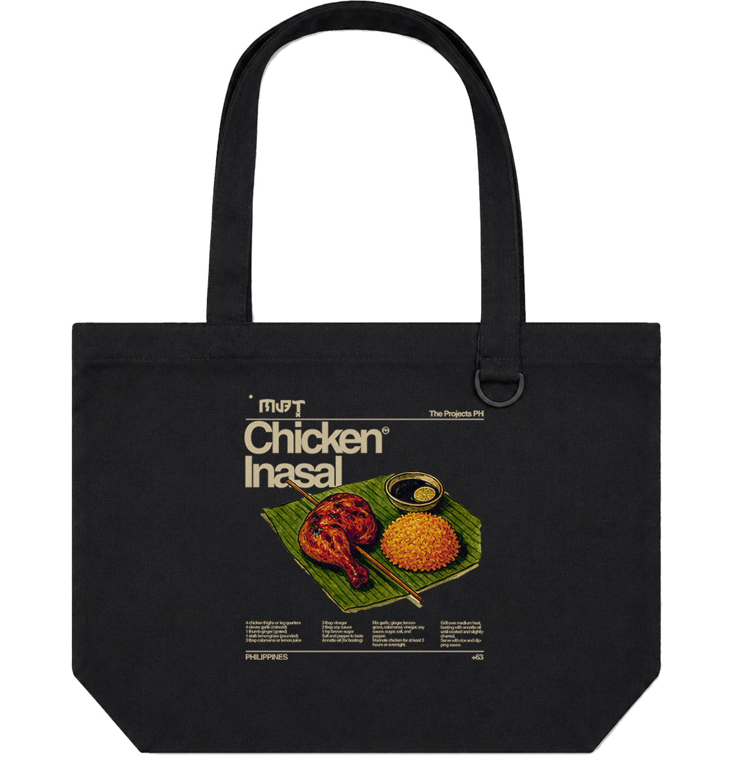 Inasal – Personalized Canvas Tote