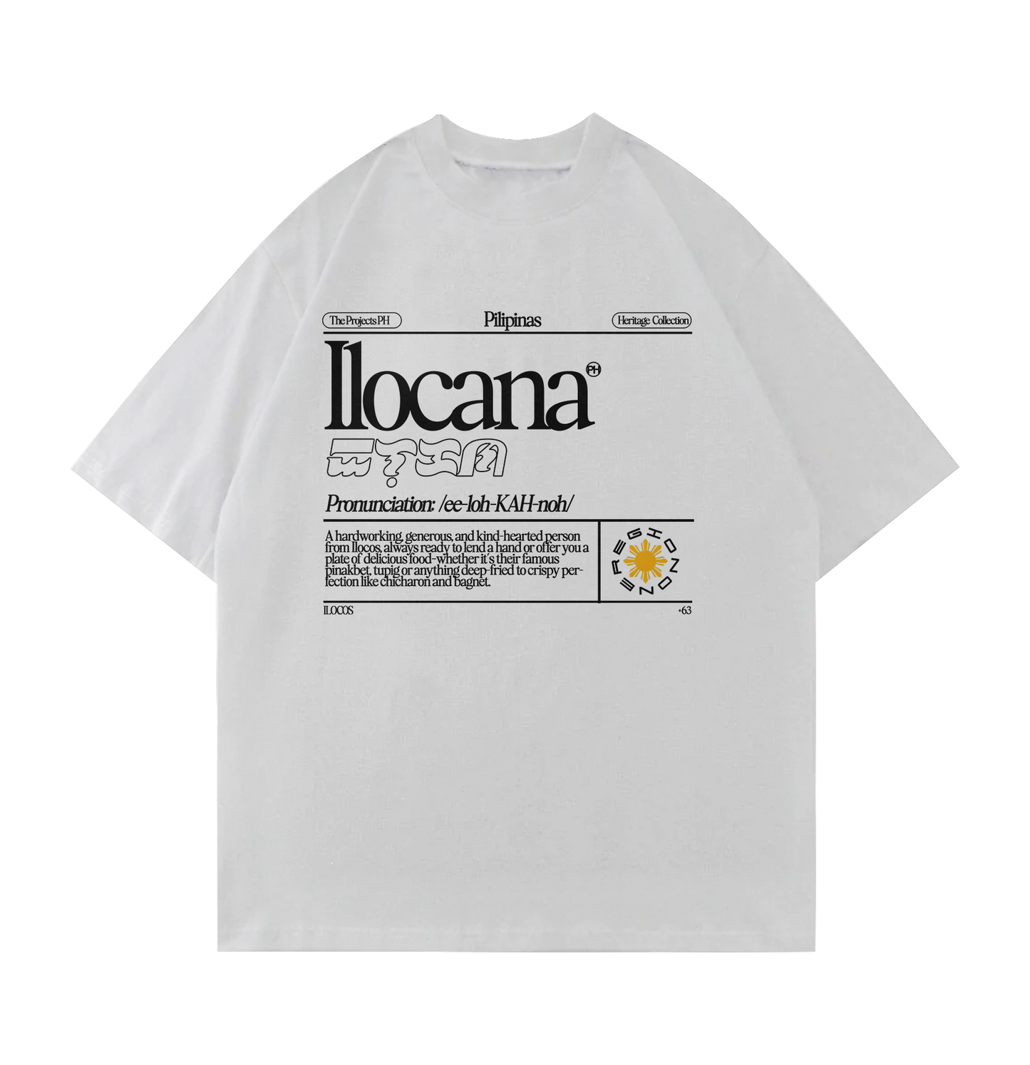 Ilocana Oversized Tee