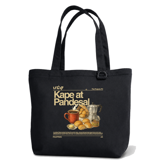 Kape at Pandesal - Everyday Canvas Tote