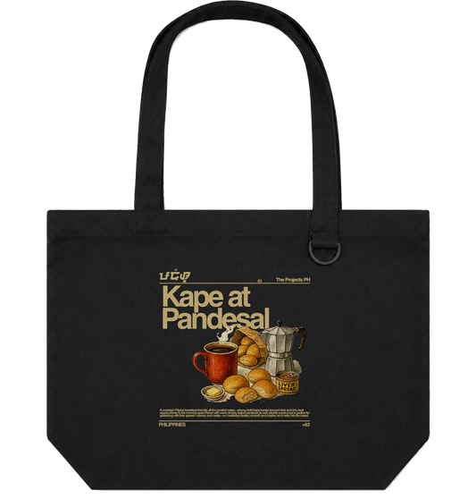 Kape at Pandesal - Everyday Canvas Tote